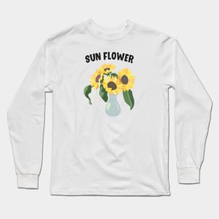 Sun Flower favorite tee Long Sleeve T-Shirt